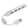 Hub USB SPEEDLINK SNAPPY SLIM USB Hub, 4x USB 2.0 biały SL-140000-WE